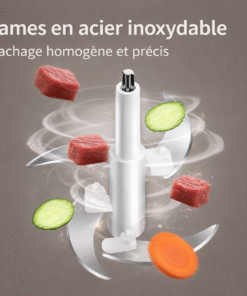 Alternative view of Hachoir Électrique Multifonction – Viande Hachée en 5 Secondes