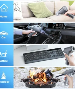 Aspirateur à Main Sans Fil – Puissance 6500 Pa