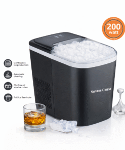 🧊 Machine à Glaçons Automatique – Glace Fraîche en Quelques Minutes